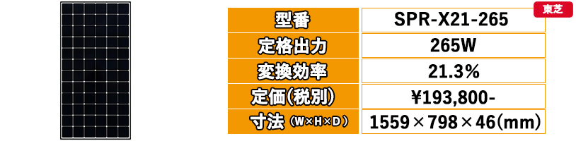 東芝太陽光発電システムセット