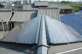 太陽光発電システム・取付設置後